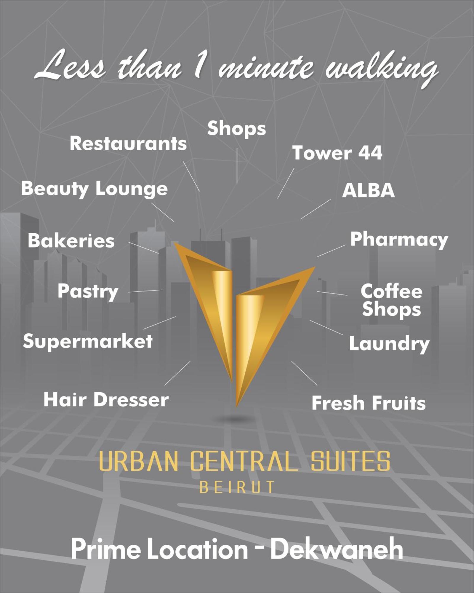 Urban Central Suites - Beirut Exteriör bild